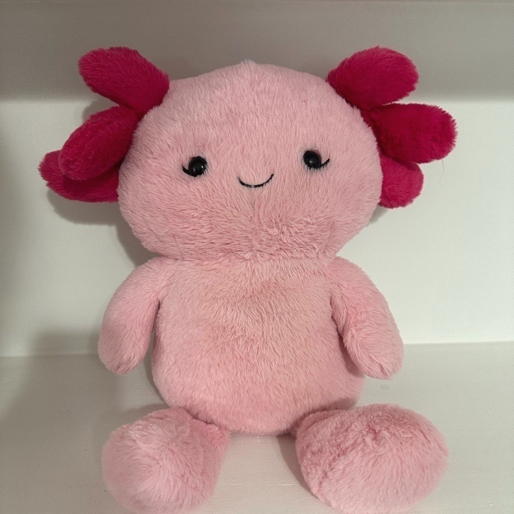 HUG ME 14" Light Up Axolotl Stuffed Animal Plush